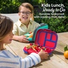 image:imageBentgo Chill Kids 4Compartment Bento Box Leakproof Lunch Box  BuiltIn Ice Pack 33 Cup Capacity BPAFree Microwave amp Dishwasher Safe Tray Ideal for Ages 37 RedRoyalRedRoyal