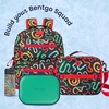 image:imageBentgo Chill Kids 4Compartment Bento Box Leakproof Lunch Box  BuiltIn Ice Pack 33 Cup Capacity BPAFree Microwave amp Dishwasher Safe Tray Ideal for Ages 37 RedRoyalGreenNavy