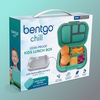 image:imageBentgo Chill Kids 4Compartment Bento Box Leakproof Lunch Box  BuiltIn Ice Pack 33 Cup Capacity BPAFree Microwave amp Dishwasher Safe Tray Ideal for Ages 37 RedRoyalElectric Aqua