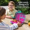 image:imageBentgo Chill Kids 4Compartment Bento Box Leakproof Lunch Box  BuiltIn Ice Pack 33 Cup Capacity BPAFree Microwave amp Dishwasher Safe Tray Ideal for Ages 37 RedRoyalFuchsiaTeal