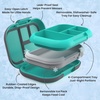 image:imageBentgo Chill Kids 4Compartment Bento Box Leakproof Lunch Box  BuiltIn Ice Pack 33 Cup Capacity BPAFree Microwave amp Dishwasher Safe Tray Ideal for Ages 37 RedRoyalElectric Aqua