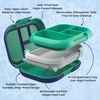 image:imageBentgo Chill Kids 4Compartment Bento Box Leakproof Lunch Box  BuiltIn Ice Pack 33 Cup Capacity BPAFree Microwave amp Dishwasher Safe Tray Ideal for Ages 37 RedRoyalGreenNavy