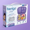 image:imageBentgo Chill Kids 4Compartment Bento Box Leakproof Lunch Box  BuiltIn Ice Pack 33 Cup Capacity BPAFree Microwave amp Dishwasher Safe Tray Ideal for Ages 37 RedRoyalPurple