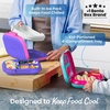 image:imageBentgo Chill Kids 4Compartment Bento Box Leakproof Lunch Box  BuiltIn Ice Pack 33 Cup Capacity BPAFree Microwave amp Dishwasher Safe Tray Ideal for Ages 37 RedRoyalFuchsiaTeal
