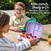 image:imageBentgo Chill Kids 4Compartment Bento Box Leakproof Lunch Box  BuiltIn Ice Pack 33 Cup Capacity BPAFree Microwave amp Dishwasher Safe Tray Ideal for Ages 37 RedRoyalConfetti Edition  Vivid Orchid