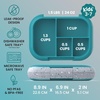 image:imageBentgo Chill Kids 4Compartment Bento Box Leakproof Lunch Box  BuiltIn Ice Pack 33 Cup Capacity BPAFree Microwave amp Dishwasher Safe Tray Ideal for Ages 37 RedRoyalConfetti Edition  Truly Teal