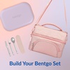 image:imageBentgo Chill Max LeakProof XL BentoStyle 3 or 4 Compartment Lunch Box  Included Ice Pack Keeps Food Cold 5Cup Capacity for Adults amp Ages 8 BPAFree Dishwasher Safe Fog amp Deep TealLavender  Peach Blossom