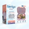 image:imageBentgo Chill Max LeakProof XL BentoStyle 3 or 4 Compartment Lunch Box  Included Ice Pack Keeps Food Cold 5Cup Capacity for Adults amp Ages 8 BPAFree Dishwasher Safe Fog amp Deep TealLavender  Peach Blossom