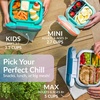 image:imageBentgo Chill Mini LeakProof 3 or 4 Compartment Lunch Box  BuiltIn Ice Pack Keeps Food Cold 27Cup Capacity for Snacks or Sandwich PFAS amp BPAFree Adults amp Kids 3 Lilac MistLilac Mist