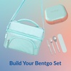 image:imageBentgo Chill Mini LeakProof 3 or 4 Compartment Lunch Box  BuiltIn Ice Pack Keeps Food Cold 27Cup Capacity for Snacks or Sandwich PFAS amp BPAFree Adults amp Kids 3 Lilac MistSeaside Papaya