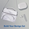 image:imageBentgo Chill Mini LeakProof 3 or 4 Compartment Lunch Box  BuiltIn Ice Pack Keeps Food Cold 27Cup Capacity for Snacks or Sandwich PFAS amp BPAFree Adults amp Kids 3 Lilac MistCrisp Grays