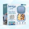 image:imageBentgo Chill Mini LeakProof 3 or 4 Compartment Lunch Box  BuiltIn Ice Pack Keeps Food Cold 27Cup Capacity for Snacks or Sandwich PFAS amp BPAFree Adults amp Kids 3 Lilac MistTide Blues
