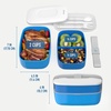 image:imageBentgo Classic Stackable 3Compartment Adult BentoStyle Lunch Box  Removable Utensil Set and Sealing Strap BPAFree Food Container Ideal for Meal Prep Work and On the Go Coastal AquaBlue