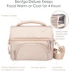 image:imageBentgo Deluxe Insulated Lunch Bag with Adjustable Strap amp Outer Pocket  Fits Most Bentgo Lunch Boxes Internal Mesh Pocket Safe amp Durable Materials SlateSand