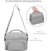 image:imageBentgo Deluxe Insulated Lunch Bag with Adjustable Strap amp Outer Pocket  Fits Most Bentgo Lunch Boxes Internal Mesh Pocket Safe amp Durable Materials SlateGray