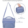 image:imageBentgo Deluxe Insulated Lunch Bag with Adjustable Strap amp Outer Pocket  Fits Most Bentgo Lunch Boxes Internal Mesh Pocket Safe amp Durable Materials SlateSlate