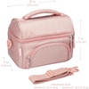 image:imageBentgo Deluxe Insulated Lunch Bag with Adjustable Strap amp Outer Pocket  Fits Most Bentgo Lunch Boxes Internal Mesh Pocket Safe amp Durable Materials SlateBlush