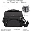 image:imageBentgo Deluxe Insulated Lunch Bag with Adjustable Strap amp Outer Pocket  Fits Most Bentgo Lunch Boxes Internal Mesh Pocket Safe amp Durable Materials SlateCarbon Black