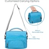 image:imageBentgo Deluxe Insulated Lunch Bag with Adjustable Strap amp Outer Pocket  Fits Most Bentgo Lunch Boxes Internal Mesh Pocket Safe amp Durable Materials SlateBlue
