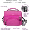 image:imageBentgo Deluxe Insulated Lunch Bag with Adjustable Strap amp Outer Pocket  Fits Most Bentgo Lunch Boxes Internal Mesh Pocket Safe amp Durable Materials SlatePurple