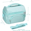 image:imageBentgo Deluxe Insulated Lunch Bag with Adjustable Strap amp Outer Pocket  Fits Most Bentgo Lunch Boxes Internal Mesh Pocket Safe amp Durable Materials SlateCoastal Aqua