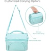 image:imageBentgo Deluxe Insulated Lunch Bag with Adjustable Strap amp Outer Pocket  Fits Most Bentgo Lunch Boxes Internal Mesh Pocket Safe amp Durable Materials SlateCoastal Aqua