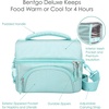 image:imageBentgo Deluxe Insulated Lunch Bag with Adjustable Strap amp Outer Pocket  Fits Most Bentgo Lunch Boxes Internal Mesh Pocket Safe amp Durable Materials SlateCoastal Aqua