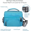image:imageBentgo Deluxe Insulated Lunch Bag with Adjustable Strap amp Outer Pocket  Fits Most Bentgo Lunch Boxes Internal Mesh Pocket Safe amp Durable Materials SlateBlue