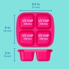 image:imageBentgo Easyboxes 4Compartment Snack Containers  8Piece Set with 4 Trays amp 4 CustomFit Lids to Seal in Freshness  Reusable Food Storage amp Meal Prep Bento BPAFree Containers Classic 4Pack  Meal Prep Food Storage Portion Control Stackable Microwave Freezer amp DishwasherSafe ClassicJewel Brights 4Pack