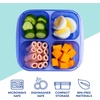 image:imageBentgo Easyboxes 4Compartment Snack Containers  8Piece Set with 4 Trays amp 4 CustomFit Lids to Seal in Freshness  Reusable Food Storage amp Meal Prep Bento BPAFree Containers Classic 4Pack  Meal Prep Food Storage Portion Control Stackable Microwave Freezer amp DishwasherSafe ClassicJewel Brights 10Pack