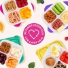 image:imageBentgo Easyboxes 4Compartment Snack Containers  8Piece Set with 4 Trays amp 4 CustomFit Lids to Seal in Freshness  Reusable Food Storage amp Meal Prep Bento BPAFree Containers Classic 4Pack  Meal Prep Food Storage Portion Control Stackable Microwave Freezer amp DishwasherSafe ClassicBrights 4Pack