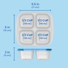 image:imageBentgo Easyboxes 4Compartment Snack Containers  8Piece Set with 4 Trays amp 4 CustomFit Lids to Seal in Freshness  Reusable Food Storage amp Meal Prep Bento BPAFree Containers Classic 4Pack  Meal Prep Food Storage Portion Control Stackable Microwave Freezer amp DishwasherSafe ClassicClassic 10Pack