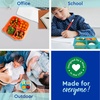 image:imageBentgo Easyboxes 4Compartment Snack Containers  8Piece Set with 4 Trays amp 4 CustomFit Lids to Seal in Freshness  Reusable Food Storage amp Meal Prep Bento BPAFree Containers Classic 4Pack  Meal Prep Food Storage Portion Control Stackable Microwave Freezer amp DishwasherSafe ClassicJewel Brights 10Pack
