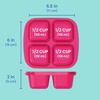 image:imageBentgo Easyboxes 4Compartment Snack Containers  8Piece Set with 4 Trays amp 4 CustomFit Lids to Seal in Freshness  Reusable Food Storage amp Meal Prep Bento BPAFree Containers Classic 4Pack  Meal Prep Food Storage Portion Control Stackable Microwave Freezer amp DishwasherSafe ClassicJewel Brights 10Pack