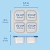 image:imageBentgo Easyboxes 4Compartment Snack Containers  8Piece Set with 4 Trays amp 4 CustomFit Lids to Seal in Freshness  Reusable Food Storage amp Meal Prep Bento BPAFree Containers Classic 4Pack  Meal Prep Food Storage Portion Control Stackable Microwave Freezer amp DishwasherSafe ClassicClassic 4Pack