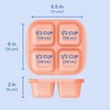 image:imageBentgo Easyboxes 4Compartment Snack Containers  8Piece Set with 4 Trays amp 4 CustomFit Lids to Seal in Freshness  Reusable Food Storage amp Meal Prep Bento BPAFree Containers Classic 4Pack  Meal Prep Food Storage Portion Control Stackable Microwave Freezer amp DishwasherSafe ClassicPastels 4Pack