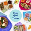 image:imageBentgo Easyboxes 4Compartment Snack Containers  8Piece Set with 4 Trays amp 4 CustomFit Lids to Seal in Freshness  Reusable Food Storage amp Meal Prep Bento BPAFree Containers Classic 4Pack  Meal Prep Food Storage Portion Control Stackable Microwave Freezer amp DishwasherSafe ClassicPastels 4Pack