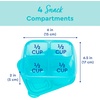 image:imageBentgo Easyboxes 4Compartment Snack Containers  8Piece Set with 4 Trays amp 4 CustomFit Lids to Seal in Freshness  Reusable Food Storage amp Meal Prep Bento BPAFree Containers Classic 4Pack  Meal Prep Food Storage Portion Control Stackable Microwave Freezer amp DishwasherSafe ClassicJewel Brights 10Pack