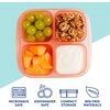 image:imageBentgo Easyboxes 4Compartment Snack Containers  8Piece Set with 4 Trays amp 4 CustomFit Lids to Seal in Freshness  Reusable Food Storage amp Meal Prep Bento BPAFree Containers Classic 4Pack  Meal Prep Food Storage Portion Control Stackable Microwave Freezer amp DishwasherSafe ClassicPastels 4Pack