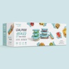 image:imageBentgo Glass LeakProof Food Storage Set 14 Piece Airtight Lids BPAFree  Meal Prep amp Leftovers Borosilicate Glass Microwave Oven Freezer amp DishwasherSafe Nesting Design Soft Aqua14Piece Set Soft Aqua