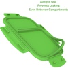 image:imageBentgo Glass Snack  LeakProof BentoStyle Snack Container with Airtight Lid and Divided 2Compartment Design  175 Cup Capacity for Meal Prepping and PortionControlled Snacking PurpleGreen