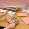 image:imageBentgo Heat Electric Lunch Box amp Portable Food Warmer for Work amp Travel  Heated Lunch Box 41Cup Stainless Steel Container Leakproof Lid Wall amp Car Power Cords LattePink Spice