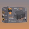 image:imageBentgo Heat Electric Lunch Box amp Portable Food Warmer for Work amp Travel  Heated Lunch Box 41Cup Stainless Steel Container Leakproof Lid Wall amp Car Power Cords LatteObsidian
