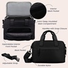 image:imageBentgo Insulated Lunch Bag ExtraLarge Capacity Lightweight  PEVA Insulation Adjustable Shoulder Strap Exterior Storage Compartment Durable Nylon ObsidianObsidian
