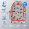 image:imageBentgo Kids 2in1 Backpack amp Insulated Lunch Bag with Padded Straps  16 Kids School Backpack for Travel amp Sleepovers WaterResistant Large Compartments amp Water Bottle Pocket Blue SpeckleTrucks