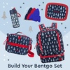 image:imageBentgo Kids 2in1 Backpack amp Insulated Lunch Bag with Padded Straps  16 Kids School Backpack for Travel amp Sleepovers WaterResistant Large Compartments amp Water Bottle Pocket Blue SpeckleRocket