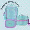 image:imageBentgo Kids 2in1 Backpack amp Insulated Lunch Bag with Padded Straps  16 Kids School Backpack for Travel amp Sleepovers WaterResistant Large Compartments amp Water Bottle Pocket Blue SpeckleMermaid Scales