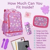 image:imageBentgo Kids 2in1 Backpack amp Insulated Lunch Bag with Padded Straps  16 Kids School Backpack for Travel amp Sleepovers WaterResistant Large Compartments amp Water Bottle Pocket Blue SpeckleFairies