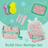 image:imageBentgo Kids 2in1 Backpack amp Insulated Lunch Bag with Padded Straps  16 Kids School Backpack for Travel amp Sleepovers WaterResistant Large Compartments amp Water Bottle Pocket Blue SpeckleTropical