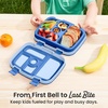 image:imageBentgo Kids BentoStyle 5Compartment LeakProof Lunch Box  Ideal Portion Sizes for Ages 37 Durable DropProof Dishwasher Safe PFAS amp BPAFree Materials BlueBlue